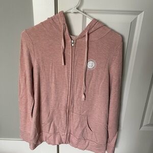 ivory ella full zip sweatshirt